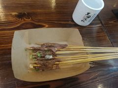 烤牛肉小串-黑白电视长沙小吃(美林M·LIVE天地东座店)