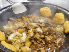 -粘豆包柴火铁锅炖