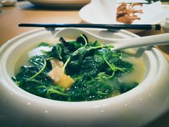 鱼汤时蔬-北京泰富酒店-柏景轩中餐厅