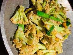 干锅有机花菜-绿茶餐厅(蓝色港湾店)