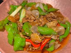 螺丝椒炒肉-云海肴云南菜·蒸汽石锅鱼(青岛万象城店)