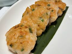 香煎虾饼-双合园·海鲜水饺青岛菜(万佳广场店)