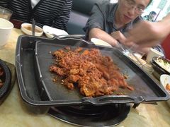 辣五花肉-郑阿姨的家·이모네·韩料&烤肉(武川路店)
