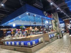 自助取餐区-和谐号海鲜烤肉火锅自助餐厅(车城万达店)