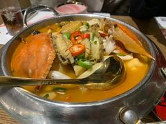海鲜锅-甜阿姨·天台花园私房菜(万松园店)
