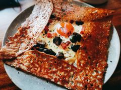 鸡蛋蘑菇熏肉荞麦可丽饼-RAC BAR(安福路店)