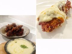 韓式辣醬炸雞配鐵板芝士-奇纳百川