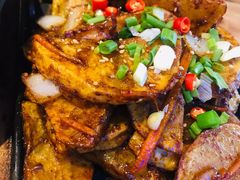 铁板土豆-老胖串店(浆水泉路店)