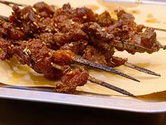 特色碳烤羊肉串-老兰家传统烧烤炒菜泡馍(小南门店)
