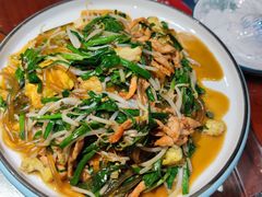 -东来菜馆•手抓海鲜家常菜•海鲜锅贴(鸽子窝店)
