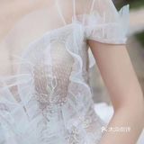 像小天鹅一般的小婚纱～ 想拥有吗[色]