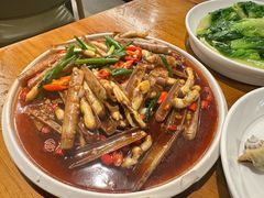 爆炒竹蛏-梦林夕烧酒档