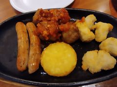 熏香辣烤肠配蒜香鸡-萨莉亚意式餐厅(万嘉商业广场店)