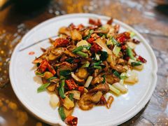 腊肉炒野生菌-阿鹏故事云南野生菌火锅(人民路店)