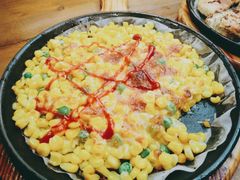 料理烤芝士玉米粒-老东镇啤酒屋海鲜加工·蒸汽海鲜·海鲜烧烤(台东店)