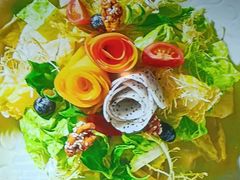 橄榄油琥珀桃仁鲜蔬-旺顺阁·北京菜·烤鸭(魏公村店)