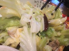 油渣莲白-较场口火锅(九街店)