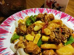 新疆大盘鸡-天山醉美·新疆餐厅(富华里店)