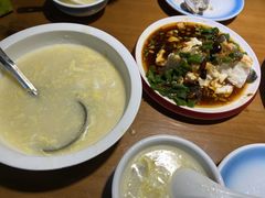 蛤喇疙瘩汤-晚归月亮湾私家菜(临邑路店)