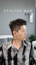 -型男帮男士假发补发·佩戴式发型