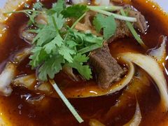 红烧牛肉刀削面-华兴街自力面店