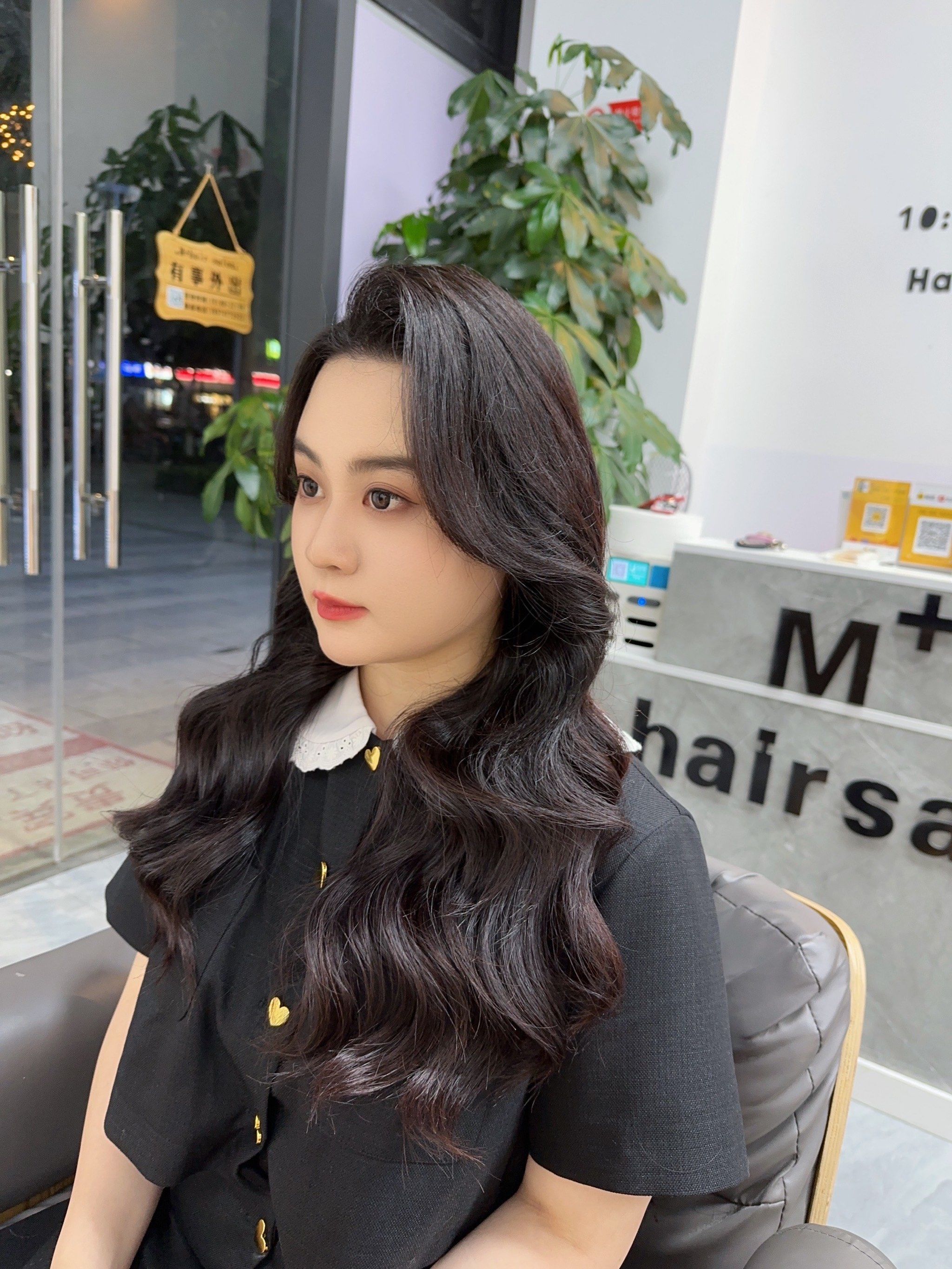 一次性电棒造型.韩式造型