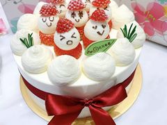 雪人蛋糕-花花卷卷·鲜食蛋糕(静安久光百货店)