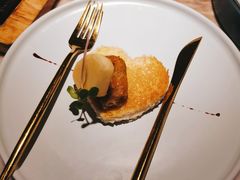 法式香煎鹅肝（客）-蜜桃花开·中西融合菜E&W(南长街店)