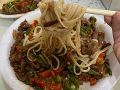 过油肉拌面-托克逊老四号餐厅