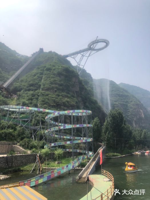 野三坡刘家河高山漂流图片