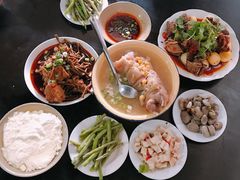红烧牛肉-梯坎豆花