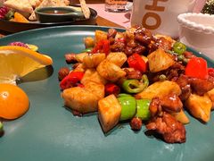 凤梨鸡腿肉-甜阿姨·天台花园私房菜(万松园店)