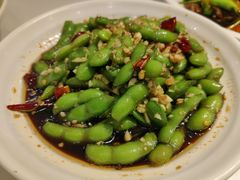 凉拌毛豆-刘胖子家常菜·蹄花焖藕(中南店)