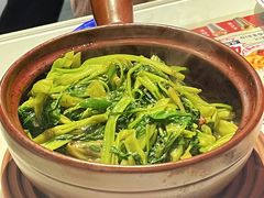 虾酱炒通菜-潮庭港式茶餐厅·熊仔奶茶(同济广场店)