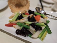 淮山银杏炒芦笋-利苑酒家(华熙国际店)