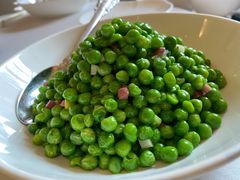 清炒火腿小甜豆-玫瑰厅上海菜(兴国路店)