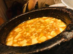 石锅鸡汤豆腐-绿茶餐厅(王府井永宁门店)
