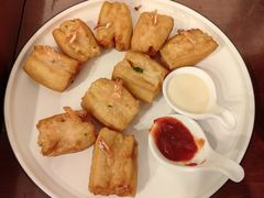 风味油条虾-清华大学-甲所餐厅