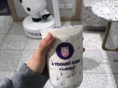 黄桃刨酸奶-一只酸奶牛(曲江龙湖星悦荟店)