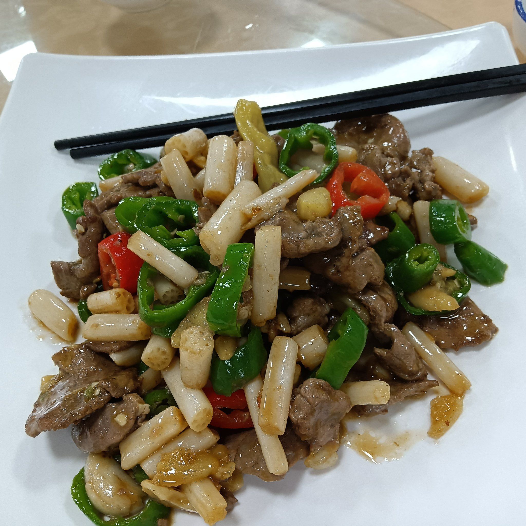 山坑鱼,炒三宝也不错