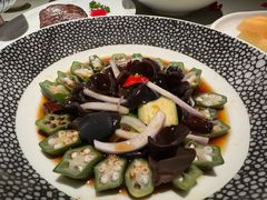 秋葵拌木耳-明州小宴(文化广场店)