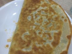 韭菜鸡蛋素合子-绿岛酒楼(小海地店)