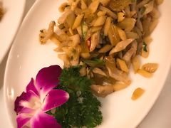 七彩猪肚尖-桃花源小厨