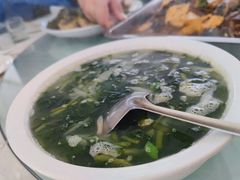 山野菜汤-庆岭迎宾园正宗活鱼馆