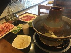 蒙古炒米奶茶-情忆草原涮肉馆
