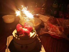 复古人物手绘动物奶油蛋糕-艾加柒克蛋糕茶歇甜品台(春熙路店)