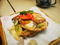 煎焗鱼头-顺丰轩园林酒家(天河店)
