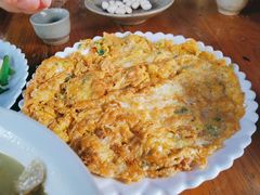 银杏花炒鸡蛋-腾冲国萍农家乐