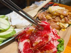 调味牛五花-玖泉里烤肉