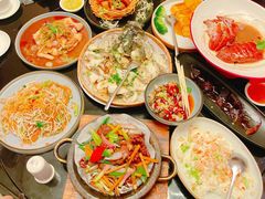 竹笙肠粉蒸老虎斑-饭聚公馆·精品顺德菜(温德姆店)